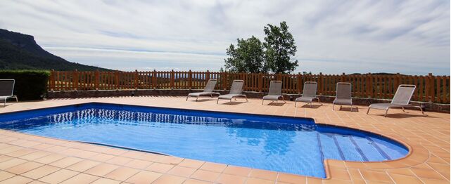 Pool with view Catalonia Casa Cosmia